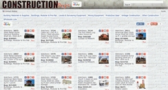 Desktop Screenshot of constructionbuys.com